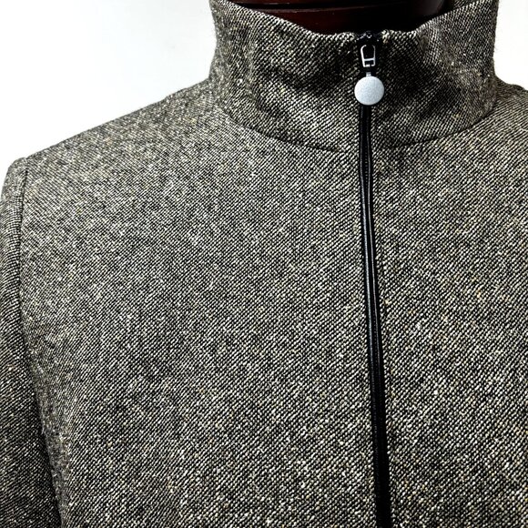 Akris Punto Women's Blazer Wool Silk Blend Light Jacket Front Full Zip‎ Sweater - Picture 1 of 15